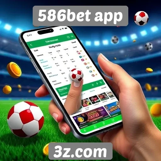 Vantagens de usar o 586bet app para jogos