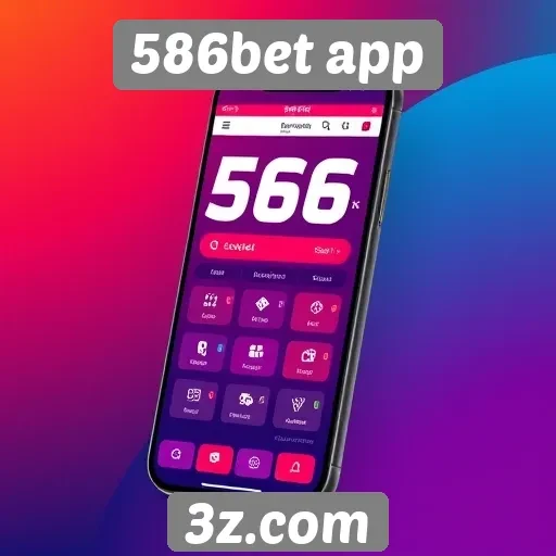 Facilidade de navegação no 586bet app