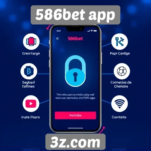 Recursos de segurança no 586bet app