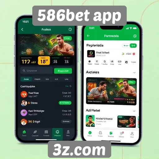 Análise da usabilidade do 586bet app