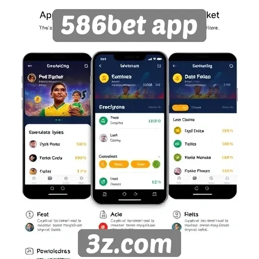 Experiência do usuário no 586bet app é avaliada